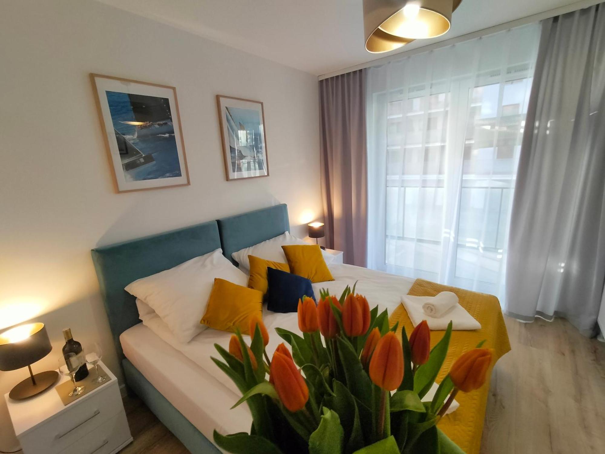 Cicha Przystan Apartamenty Regata Garaz W Cenie Kołobrzeg Rum bild